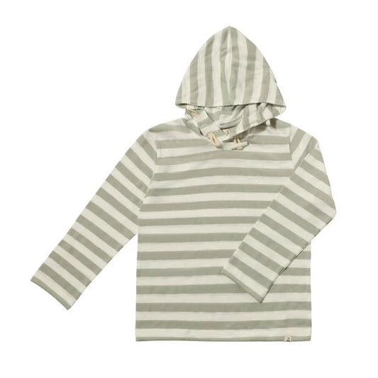 Seaberry Hooded Top - Grey/Cream