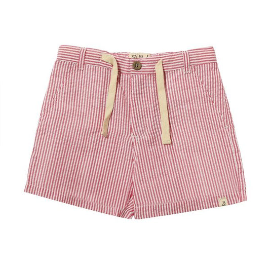 Crew Seersucker Stripe Woven Shorts