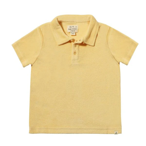 Watergate Lemon Terry Polo