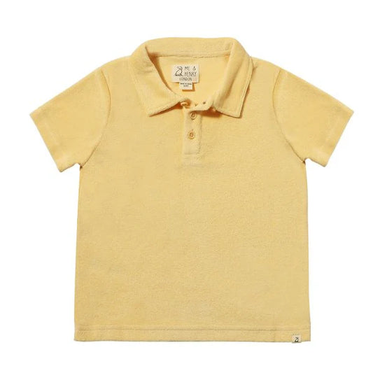 Watergate Lemon Terry Polo