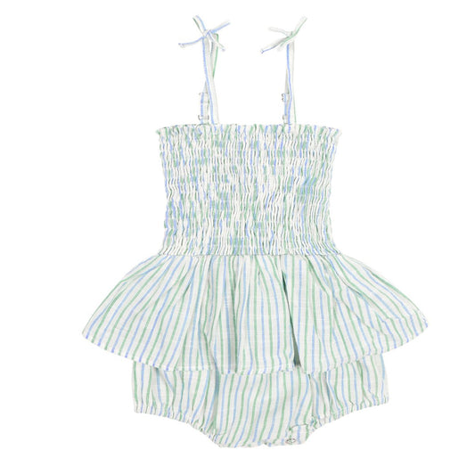 Bacalar Peplum Skirt Onesie