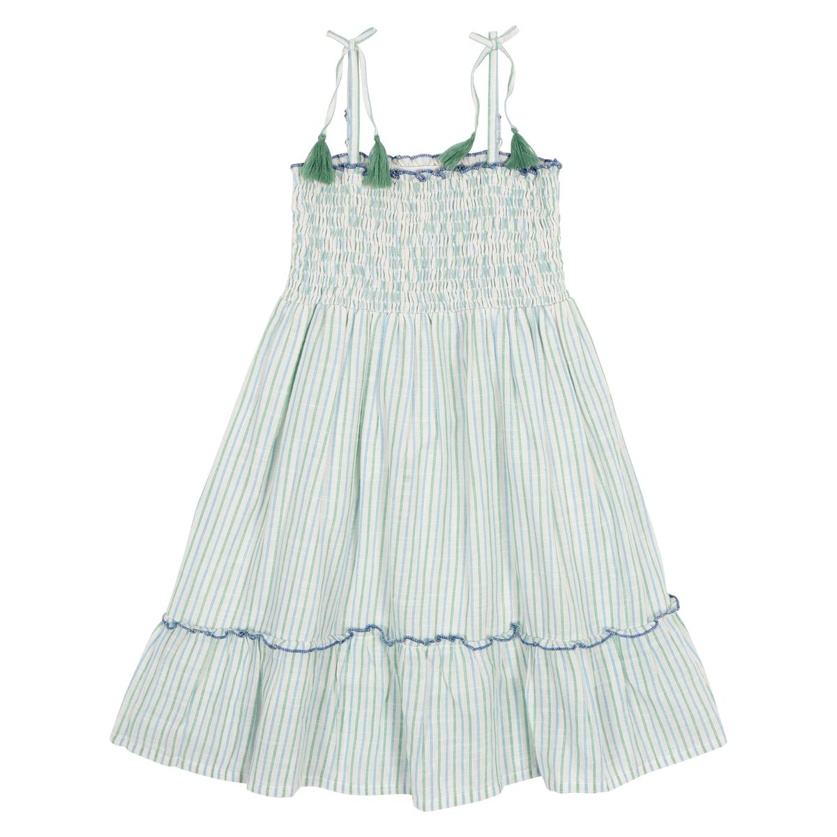 Bacalar Shirred Sun Dress
