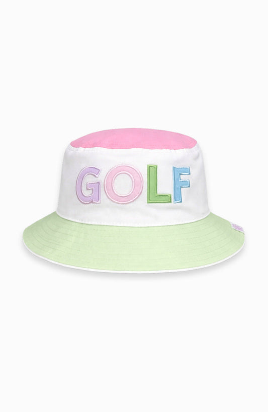 Rainbow Golf Bucket Hat