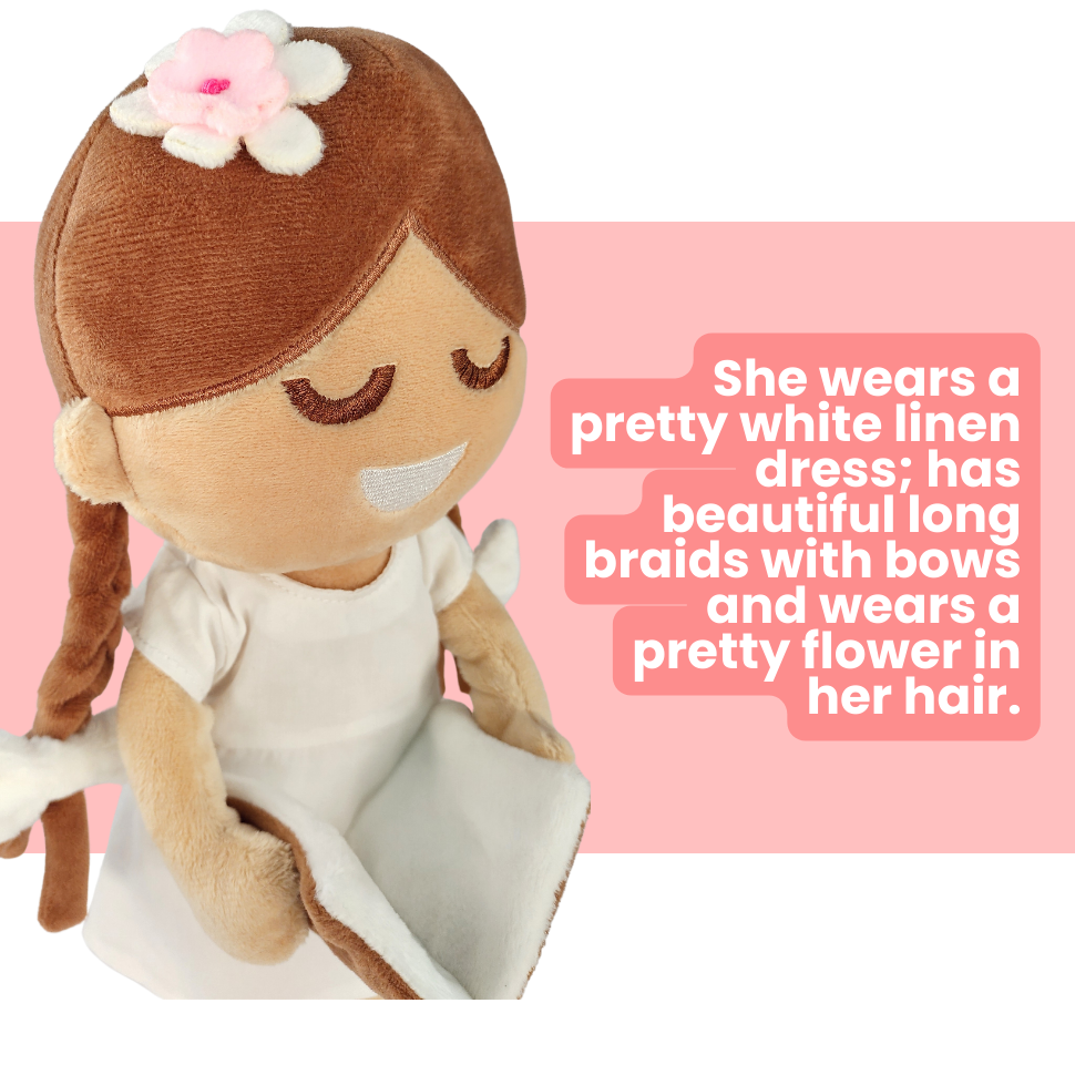 Talking Jesus Doll - BibleGirl - Speaks 36 Bible Verses