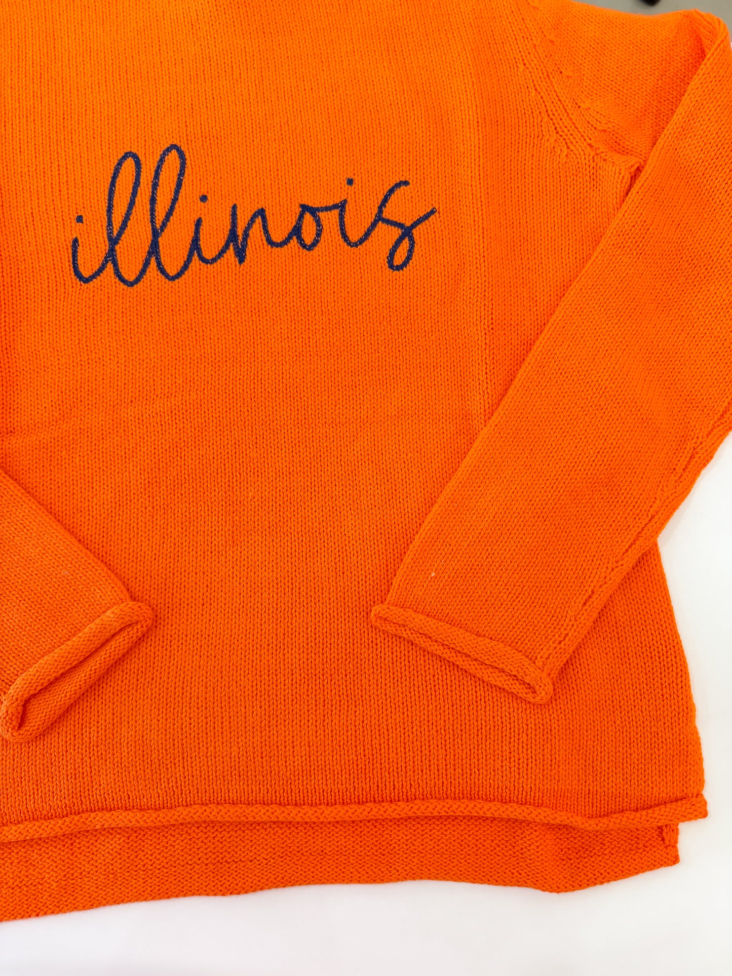 Classic Rollneck Chainstitch Sweater - Women's