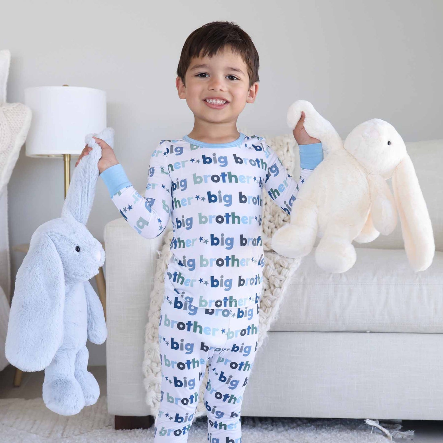 Large Cuddle Plush Friends Honey Bunny: Ice