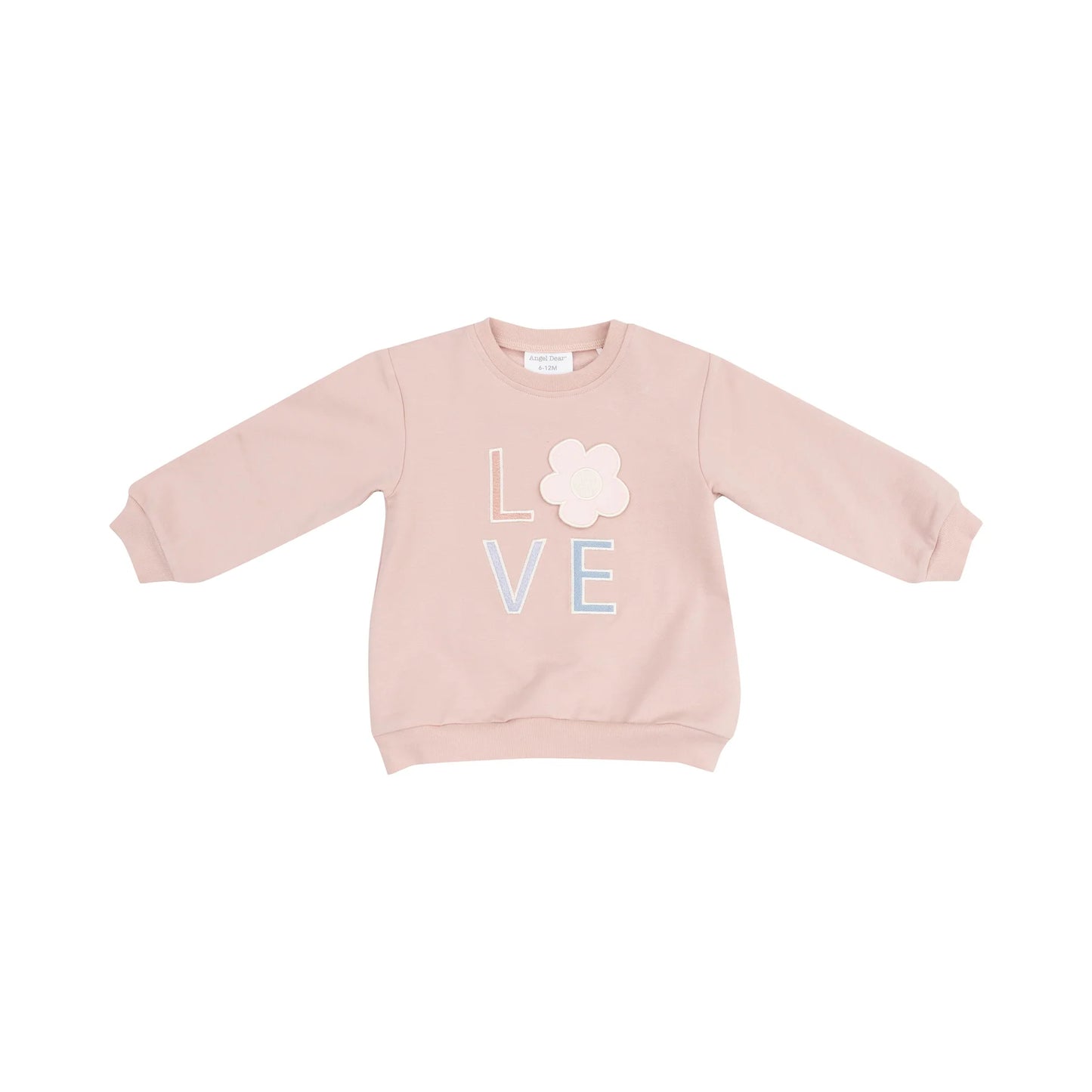 French Terry Oversize Applique Sweatshirt + Leggings