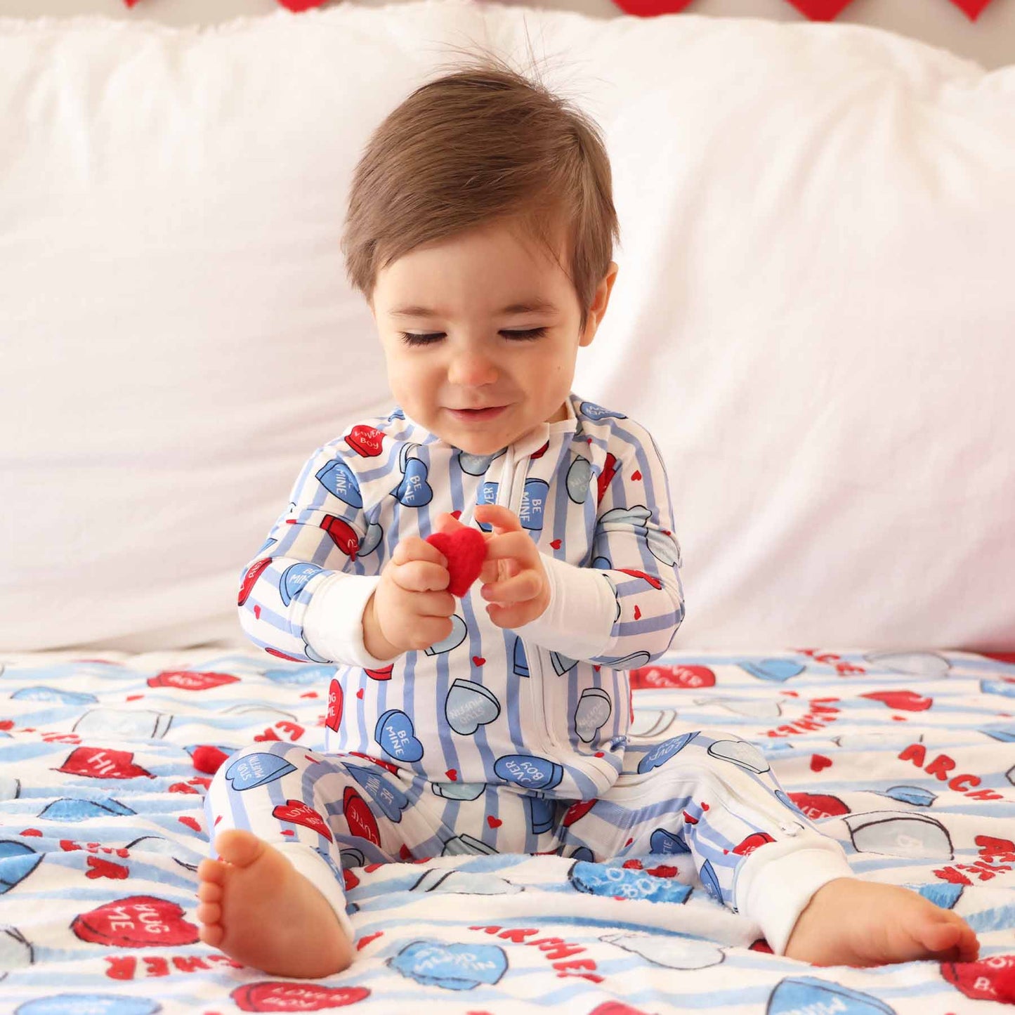 Sweet Like Candy Convertible Zip Romper - Blue