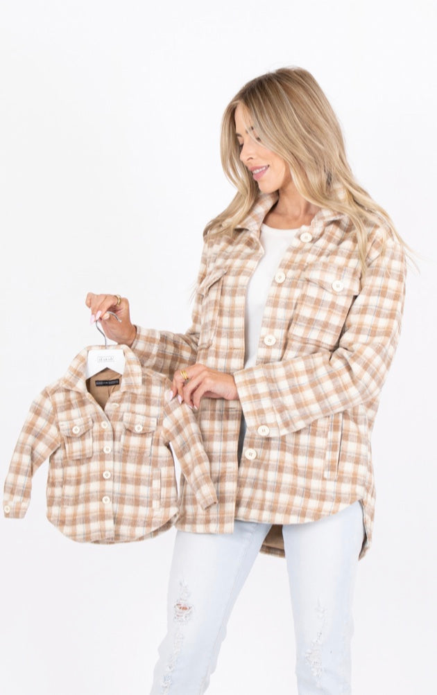Flannel Over Shirt - Women's