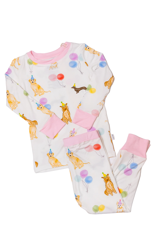 The Uptown Baby - Dog Party 2 Piece Pajamas