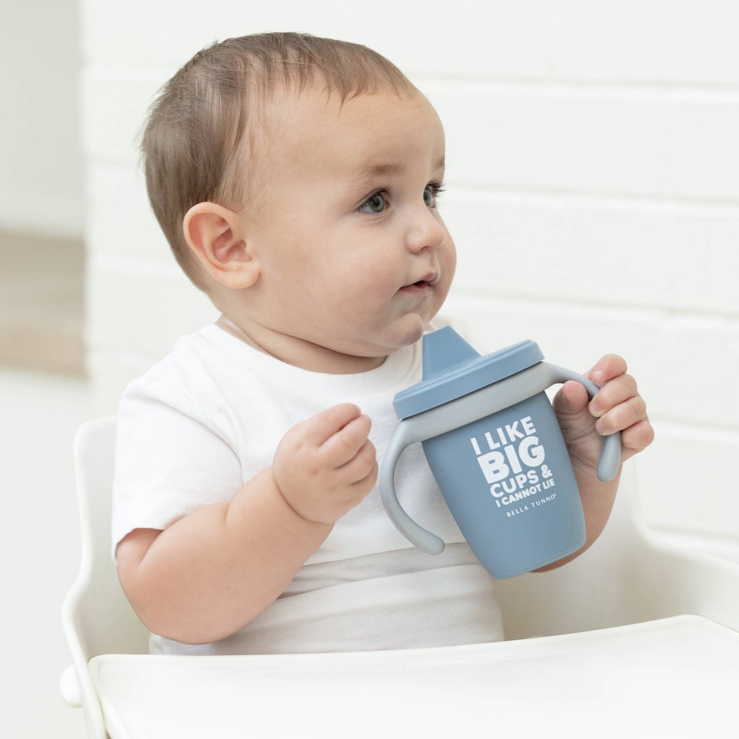 Bella Tunno - I Like Big Cups Happy Sippy Cup: Blue
