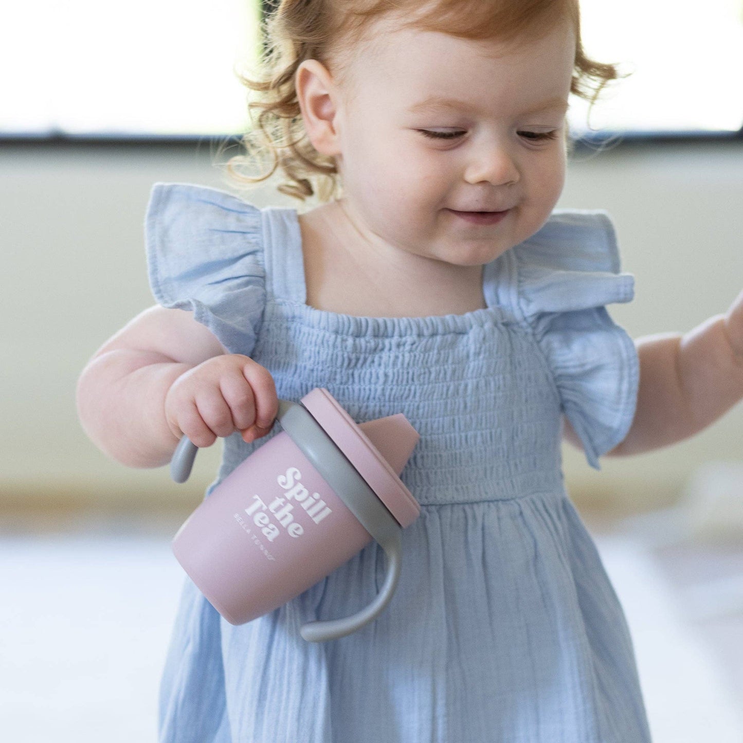 Bella Tunno - Spill the Tea Happy Sippy: Purple