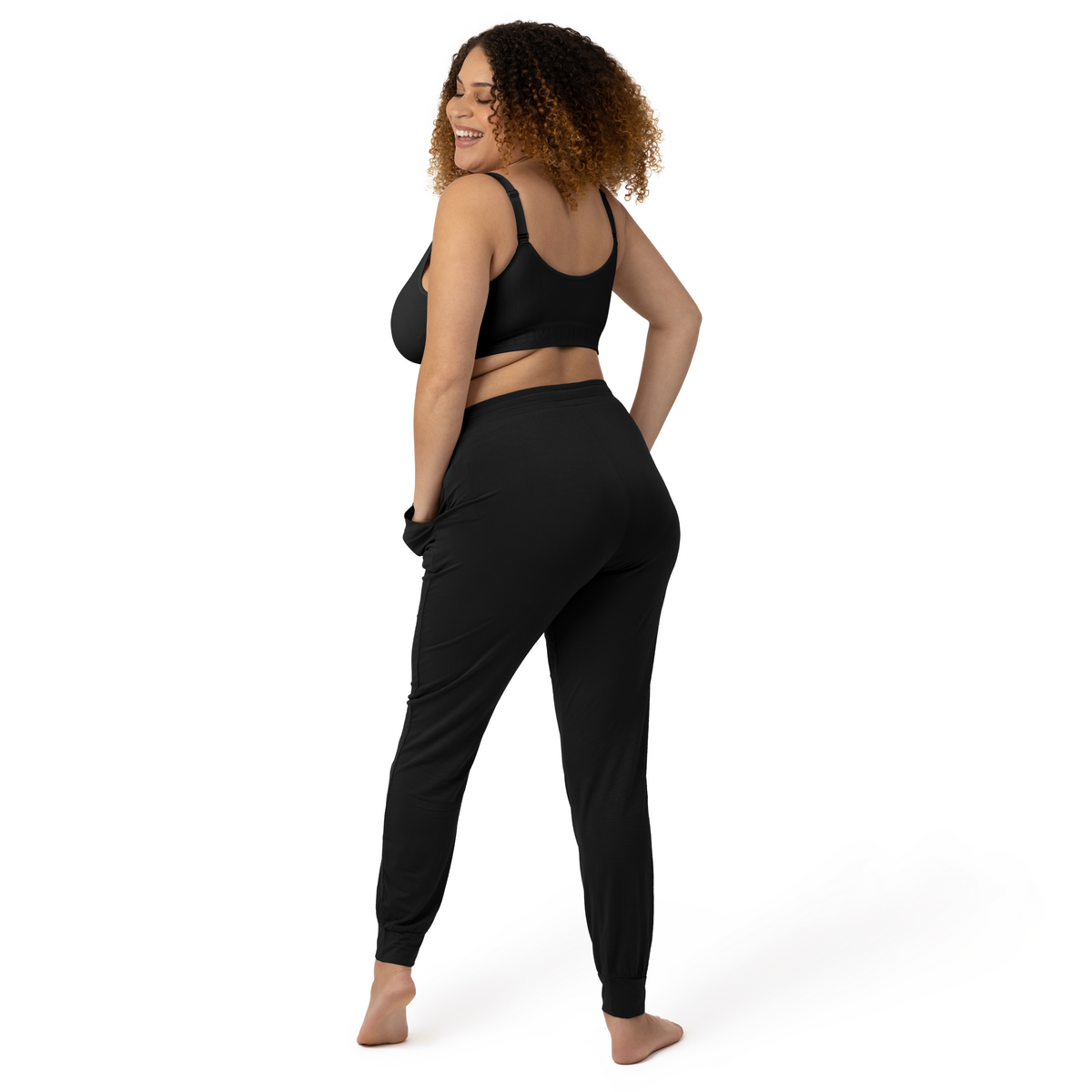 Kindred Bravely - Everyday Maternity & Postpartum Lounge Joggers: Black