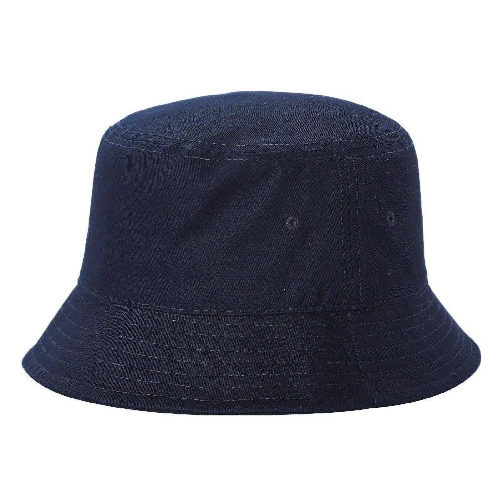 DOBBI Bucket Solid Hat: NAVY