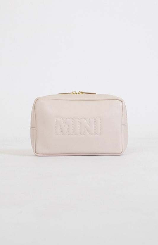 Mini Vegan Travel Bag - Ivory