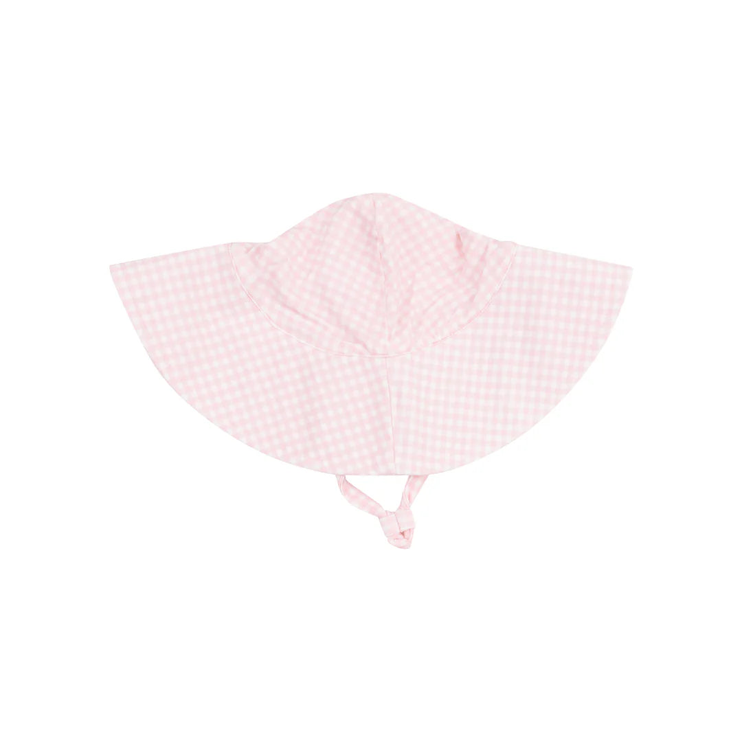 Pink Gingham Sunhat
