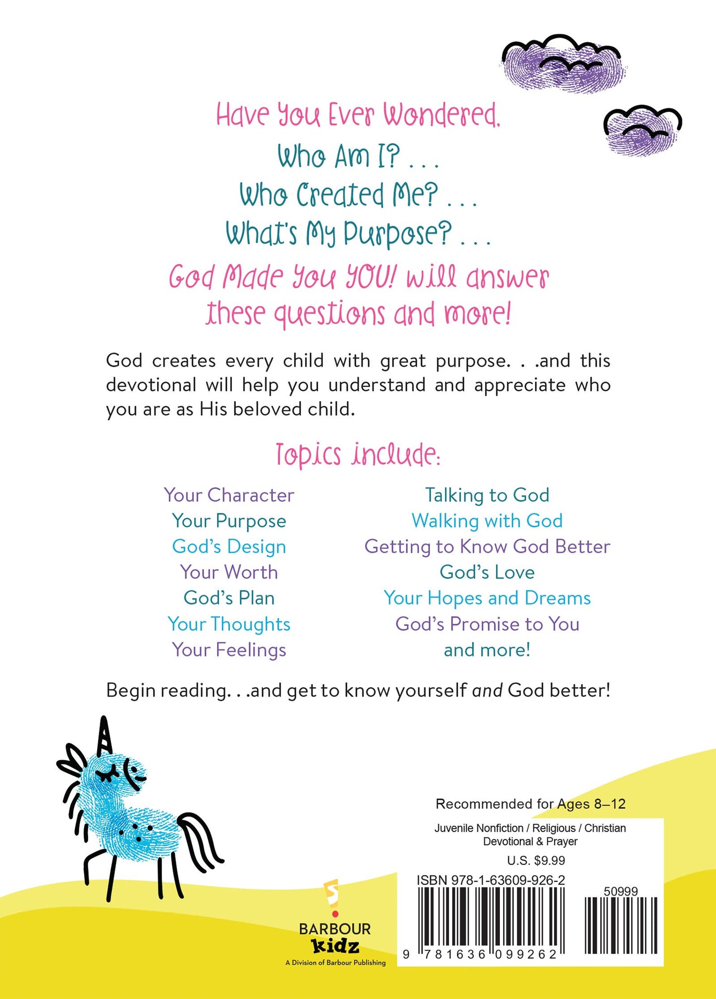 God Made You! - Devotional for Girls