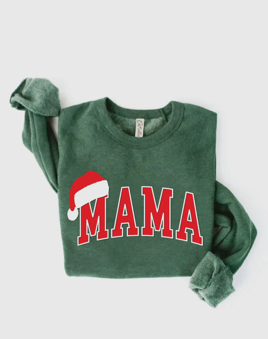 Mama Santa Graphic Sweatshirt