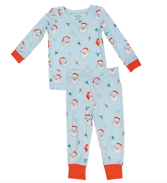 Vintage Santa 2 Piece Lounge Set - Blue