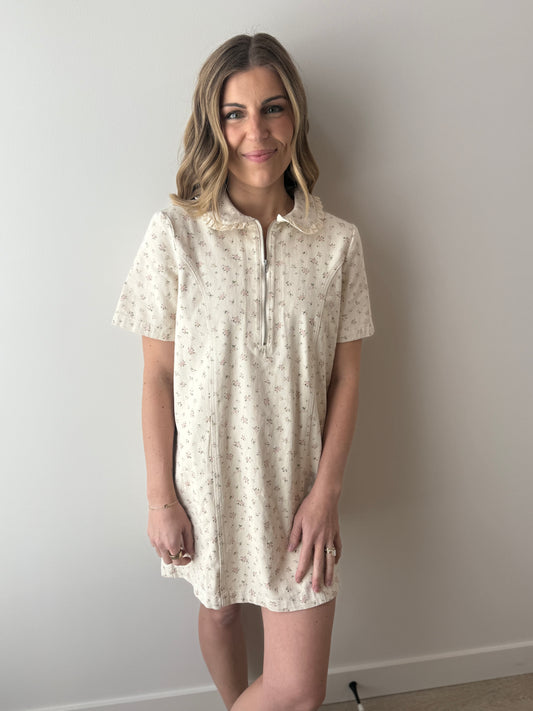 Lacie Denim Ditsy Floral Dress