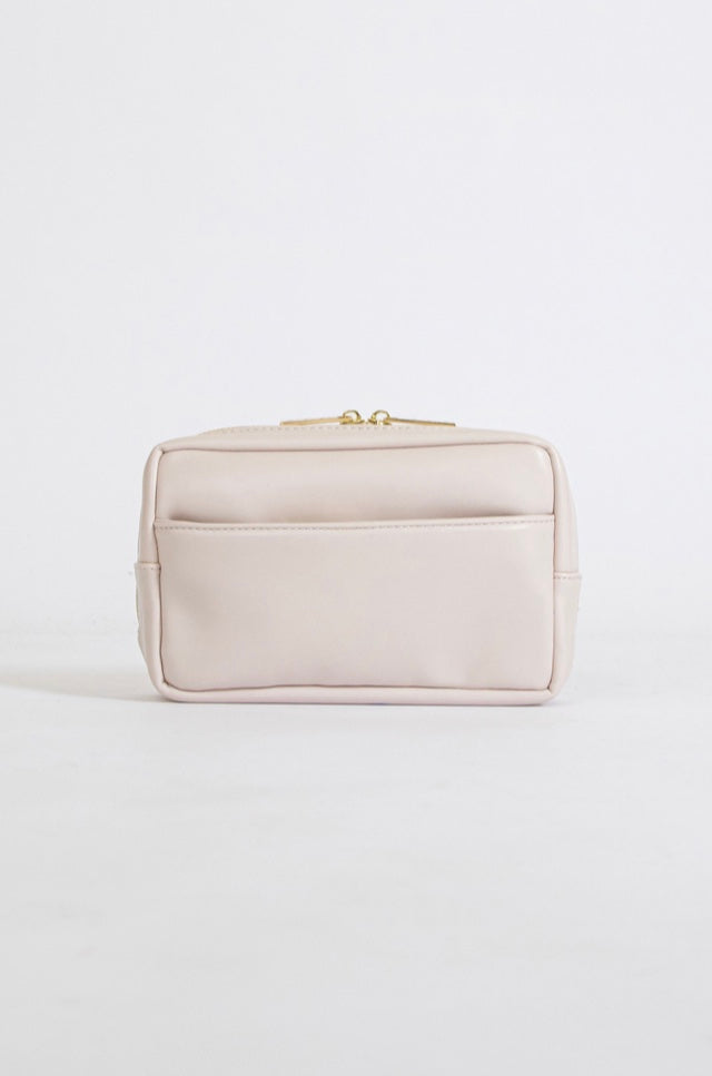 Mini Vegan Travel Bag - Ivory