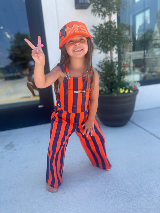 Orange and Blue Gameday Bibs - Youth