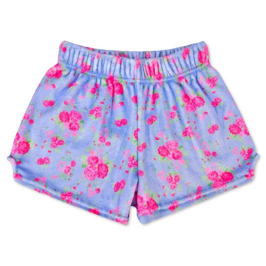 Ditsy Floral Plush Shorts