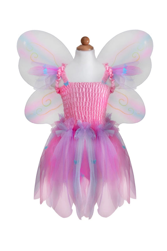 Buttery Fly Dress w/ Wings & Wand