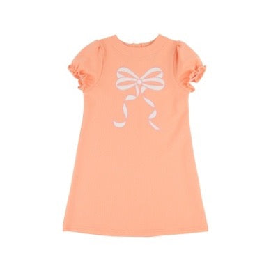 Eliza`s Applique Dress - Seashore Sherbet/Palmetto Pearl/Sandpearl Pink