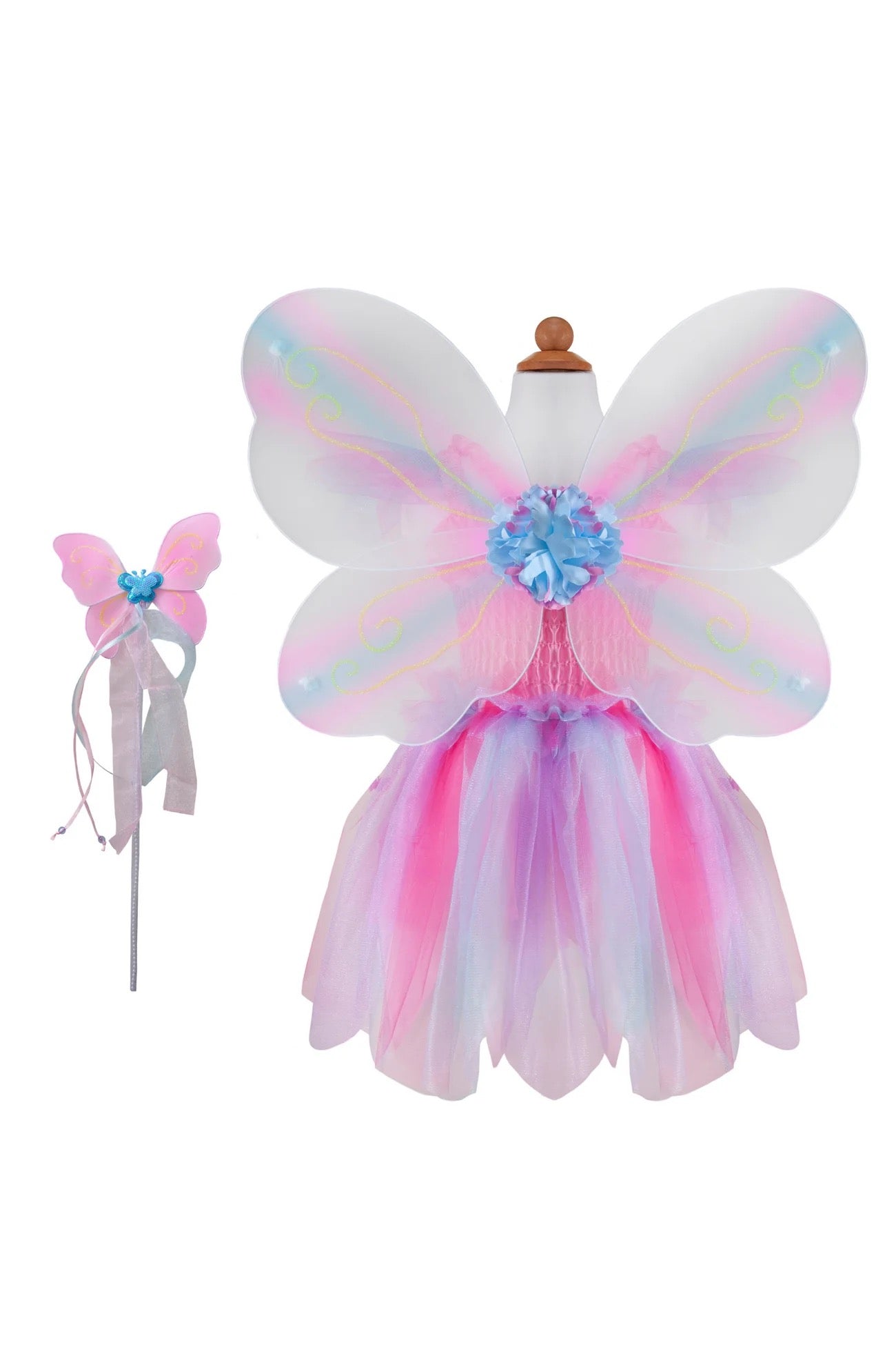 Buttery Fly Dress w/ Wings & Wand