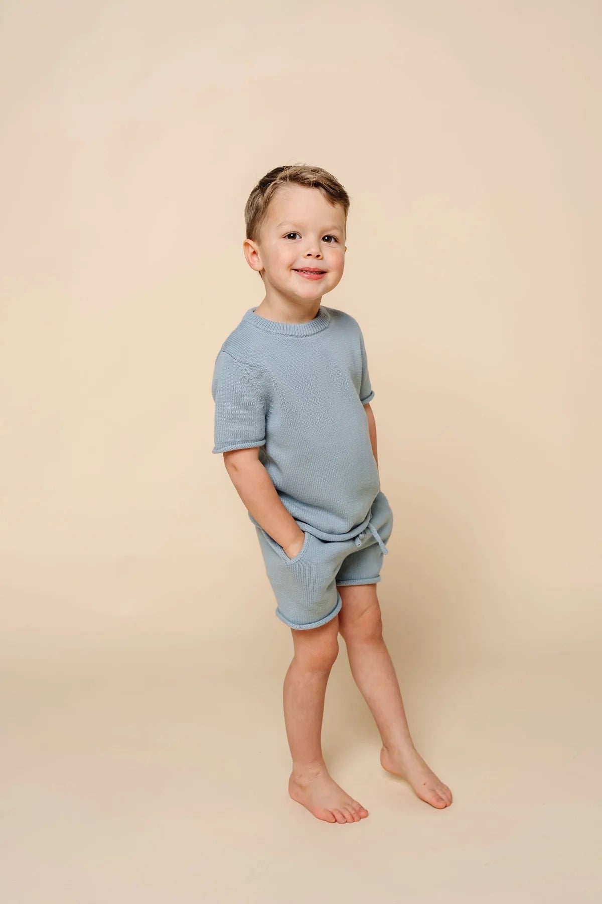 Knit Short - Steele