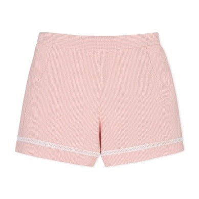 Organic Seersucker Pull-On Short