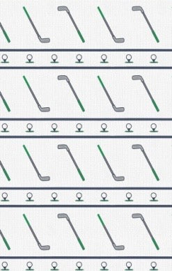 Golf Club - 2 Way Zipper Footie