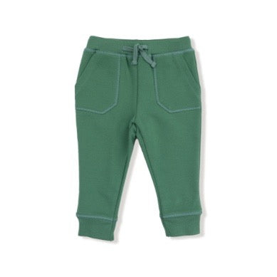 French Terry Sport Jogger Pant - Varsity Green
