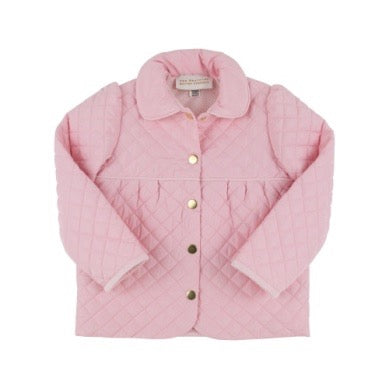 Carlyle Quilted Coat - Palm Beach Pink/Hamptons Hot Pink Microdot