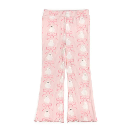 Coquette Ghost Halloween Flare Legging