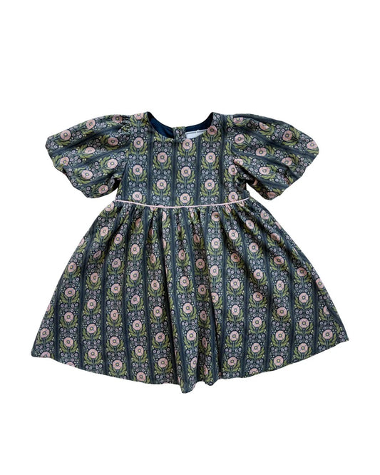 Denise Dress - Navy Floral