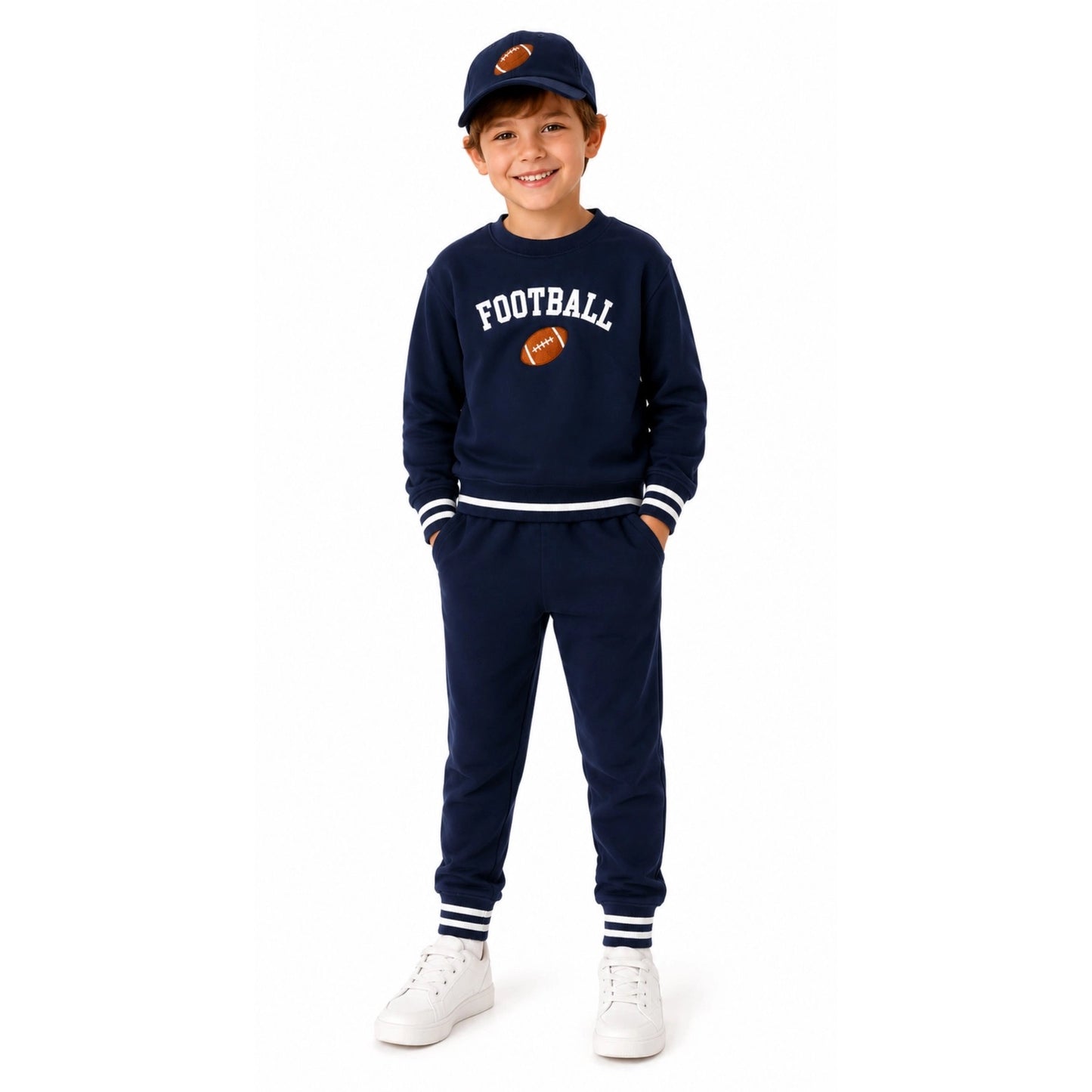 Football Sweatshirt - Navy