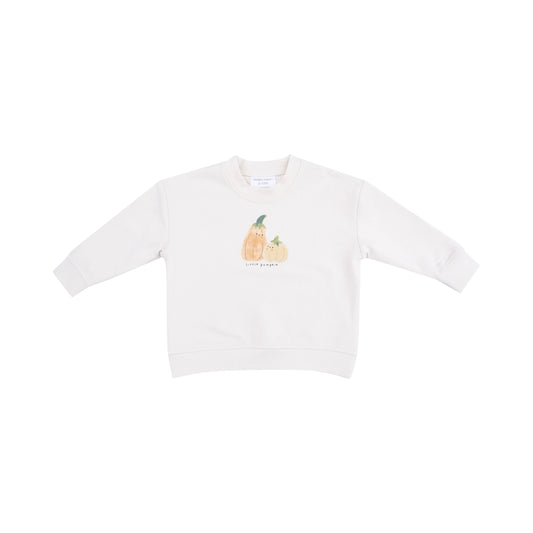 Little Pumpkin Drop Sleeve Sweatshirt