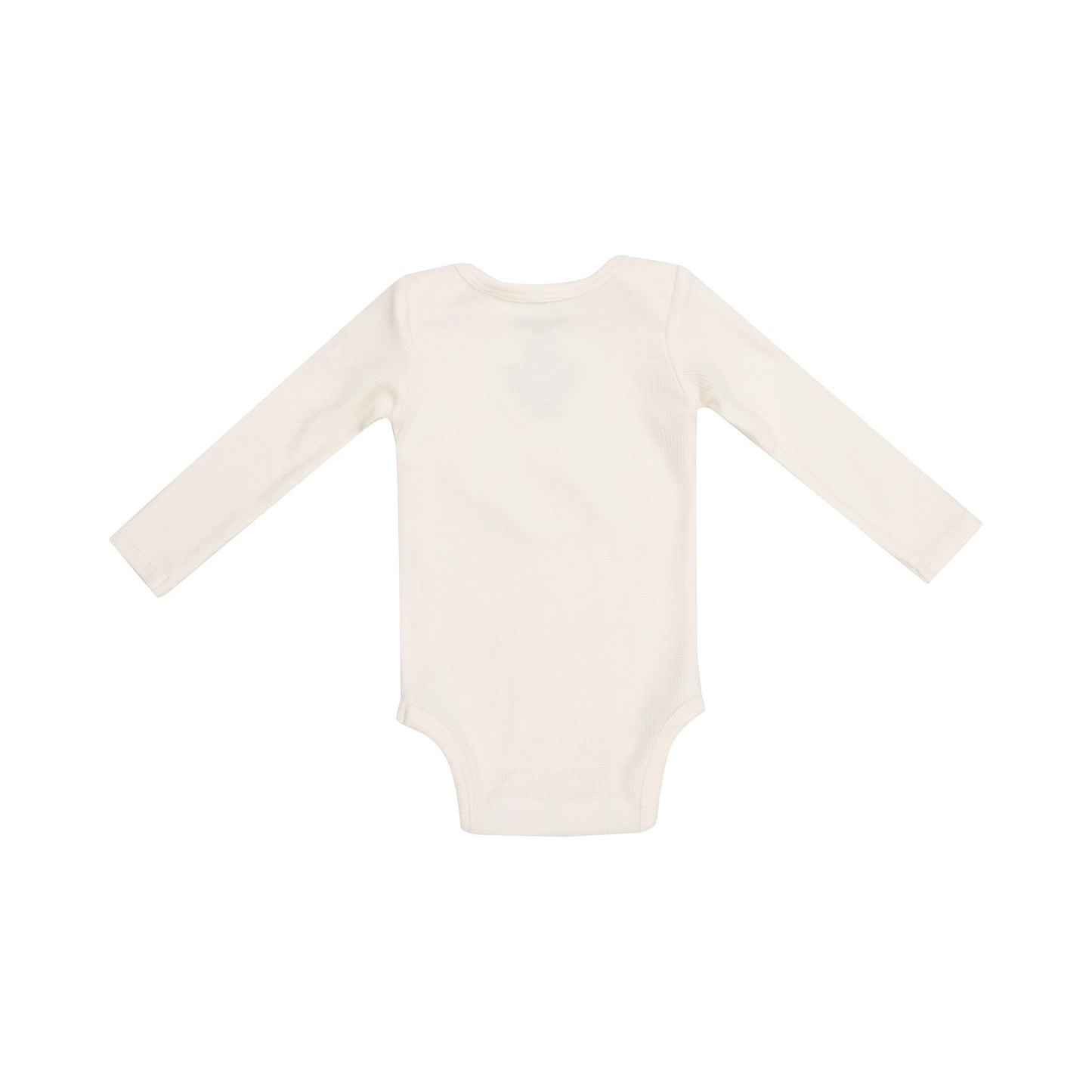 Everyday Essential Ribbed Bodysuit - white