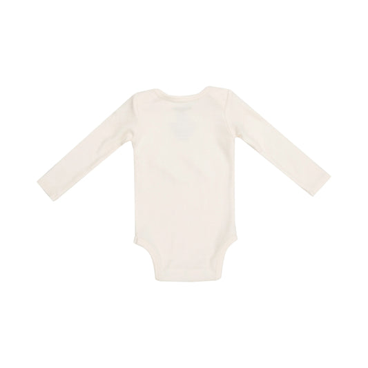 Everyday Essential Ribbed Bodysuit - white