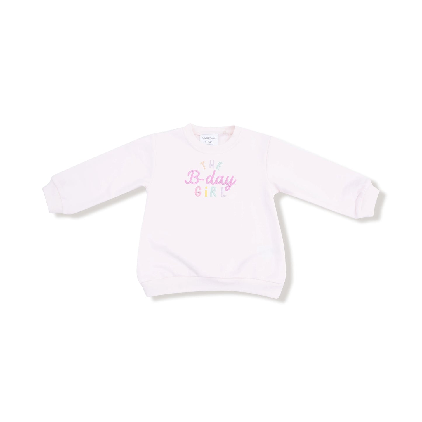 Birthday Girl Embroidered Sweatshirt