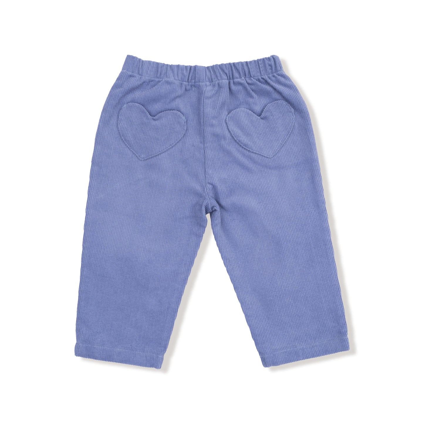 Cord Pant with Heart Pockets - Stonewash