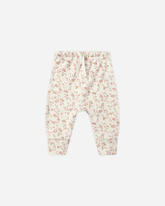 Drawstring Pants - French Garden