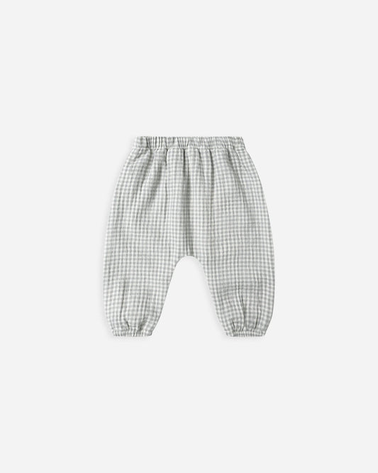 Woven Pant - Blue Gingham