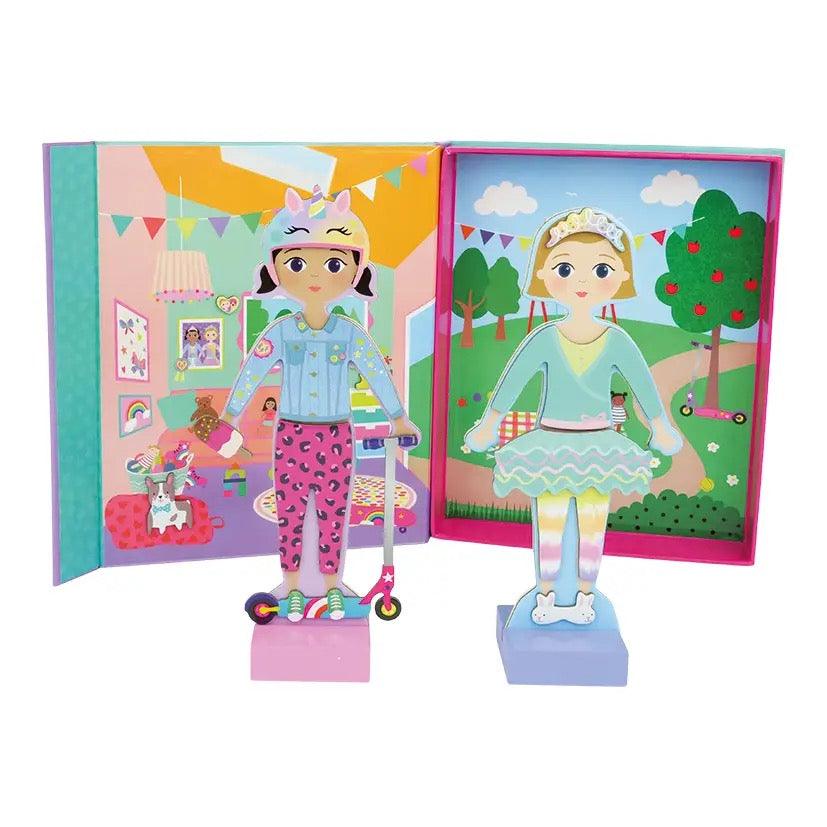 Best Friends Magnetic Dress Up Dolls