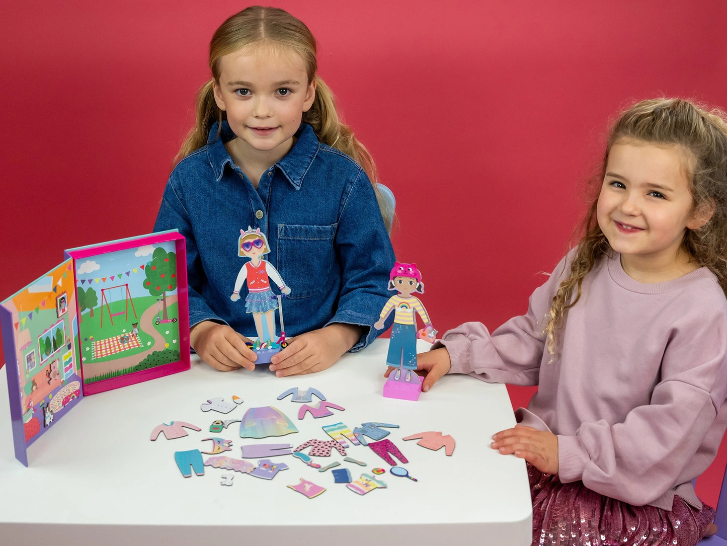 Best Friends Magnetic Dress Up Dolls