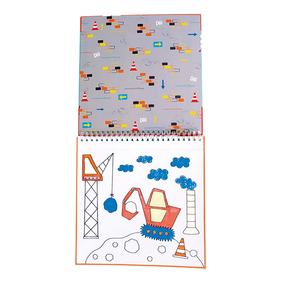Construction Magic Coloring Fun