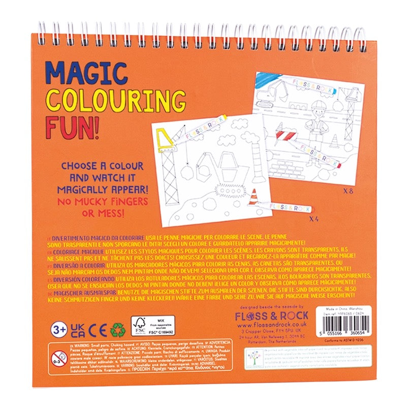 Construction Magic Coloring Fun
