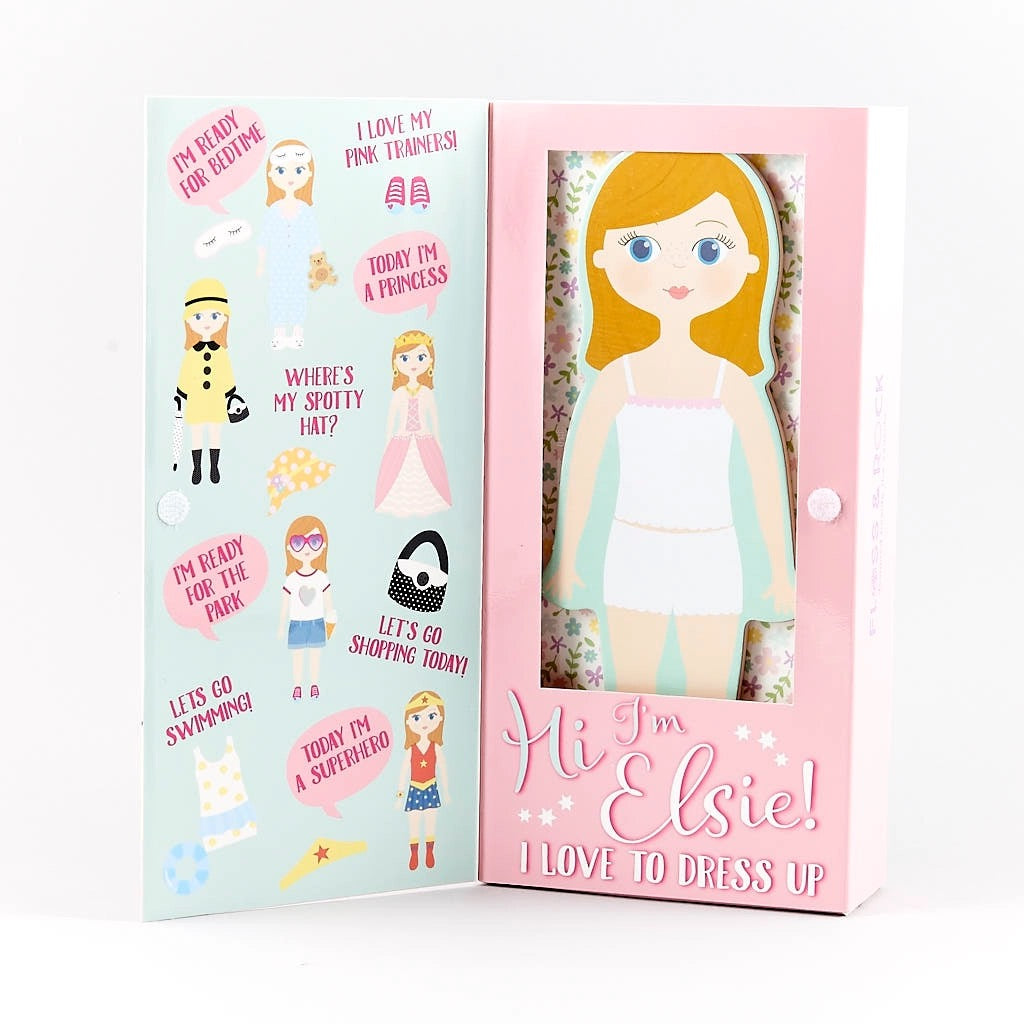 Elsie Magnetic Dress Up Doll